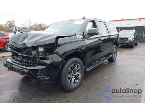 2023 Chevrolet Suburban 4Wd Z71 z USA, uszkodzony, nr VIN 1GNSKDKD3PR404885